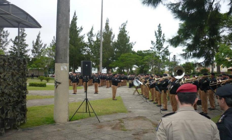 A Coordenação dos CONSEGs participa da Solenidade do 5º Aniversário do 20º Batalhão