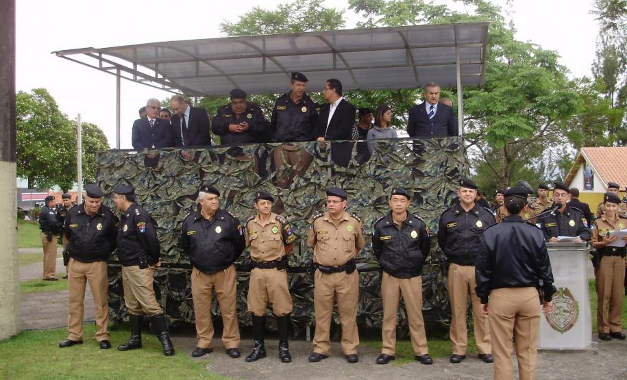 A Coordenação dos CONSEGs participa da Solenidade do 5º Aniversário do 20º Batalhão