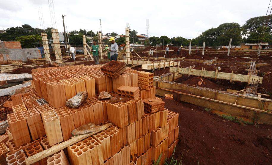Obra da sede do IML de Londrina segue em ritmo acelerado