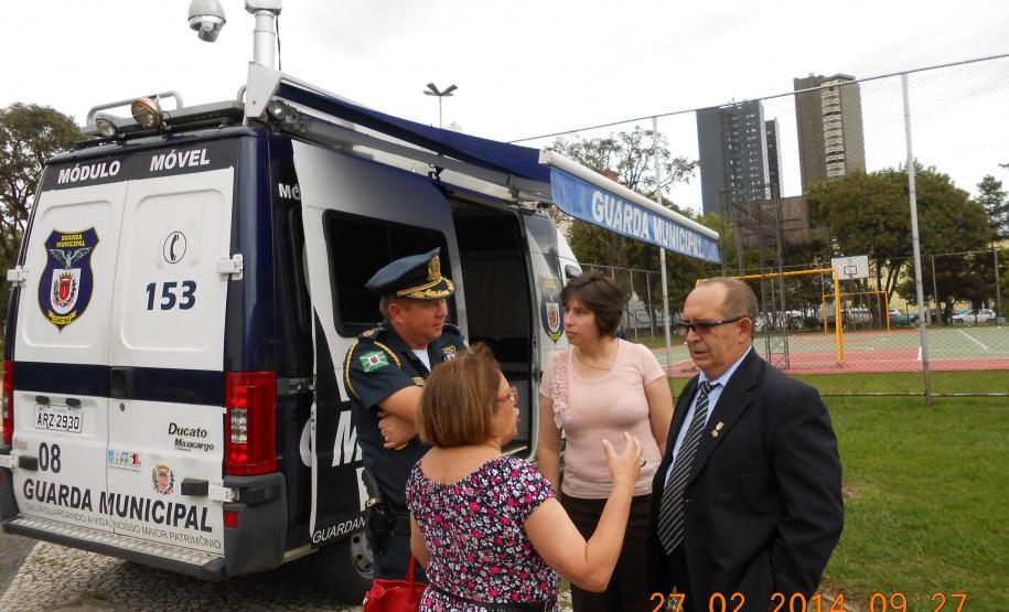 Sra. Fátima, Presidente do CONSEG Jardim Botânico