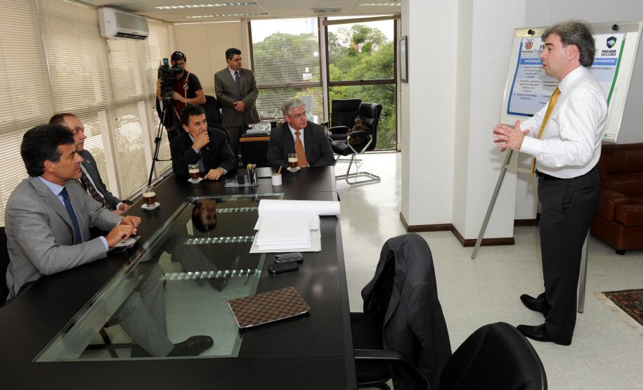 Governador reafirma compromissos com o combate à criminalidade