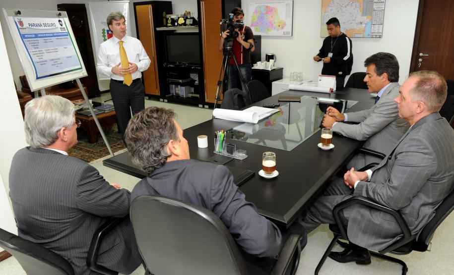 Governador reafirma compromissos com o combate à criminalidade