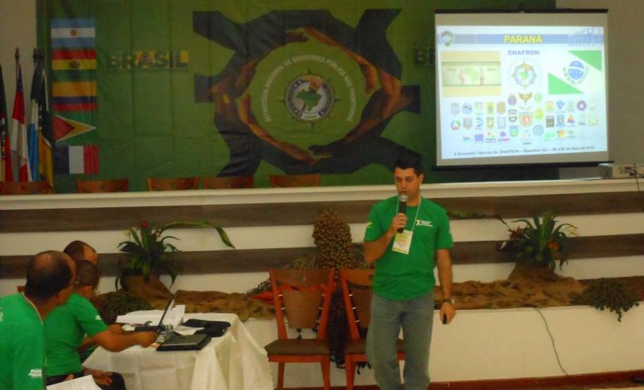 Representantes da Segurança Pública do Paraná participam de 10º Encontro Técnico do Enafron Representantes da Segurança Pública do Paraná participam de 10º Encontro Técnico do Enafron