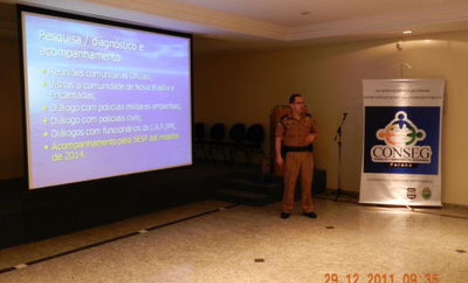 Palestra sobre estratégias Preventivas para Ilha do Mel 2012
