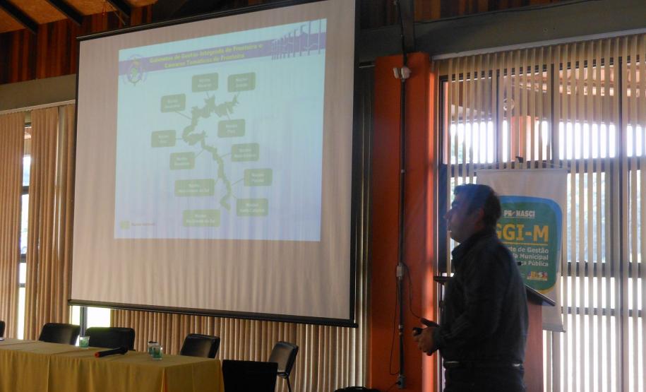 Secretaria de Segurança do Estado participa do Encontro Regional dos GGIs Municipais.