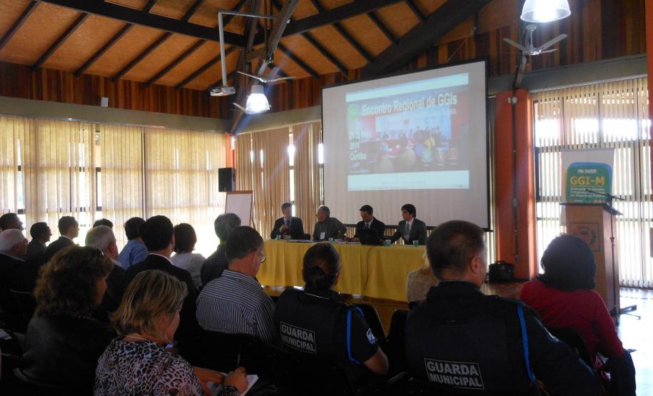 Secretaria de Segurança do Estado participa do Encontro Regional dos GGIs Municipais.