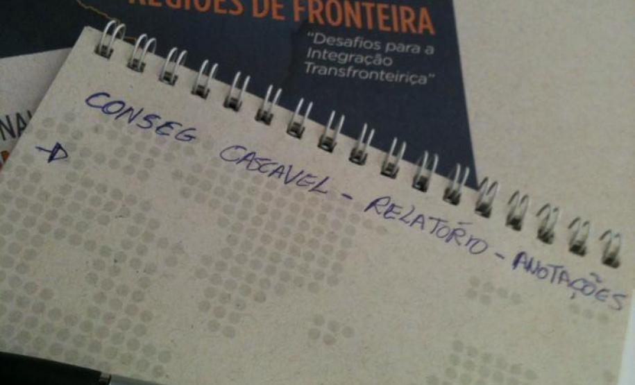 CONSEG Cascavel participa do Seminário Internacional de Regiões de Fronteira