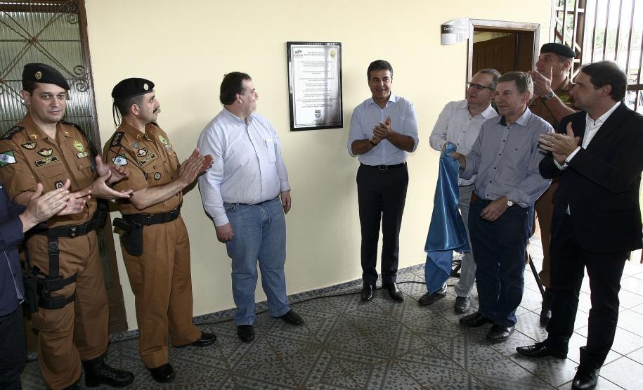 Governo do Paraná inaugura mais uma Companhia do Batalhão de Polícia da Fronteira Governador Beto Richa inaugura a 2ª Companhia do Batalhão de Polícia de Fronteira (BPFron), em Guaíra, no Oeste do Paraná. Guaírar, 24.06.2014 - Foto Jonas Oliveira/ANPr