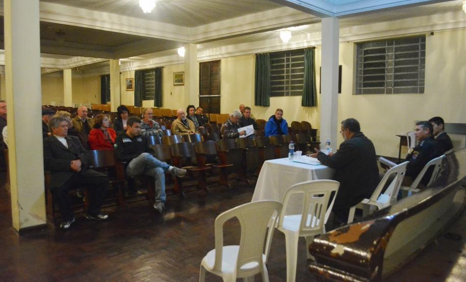 Comunidade se fez presente e participativa a mais um encontro do CONSEG Juvevê