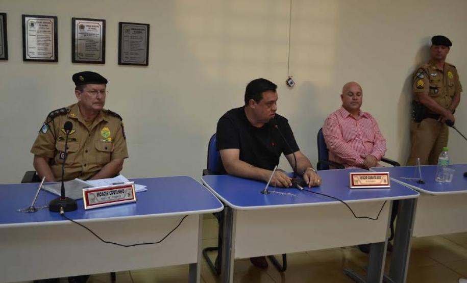 Posse da Diretoria do CONSEG Faxinal No dia 17 de novembro de 2014 tomou posse no plenário da Câmara Municipal o primeiro CONSEG eleito de Faxinal.