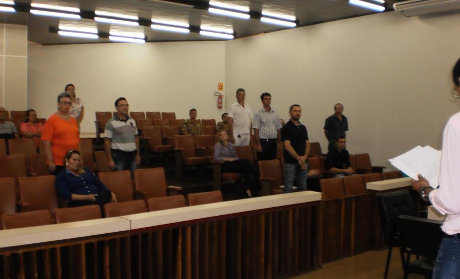 Cerimônia de Posse do CONSEG Matelândia.