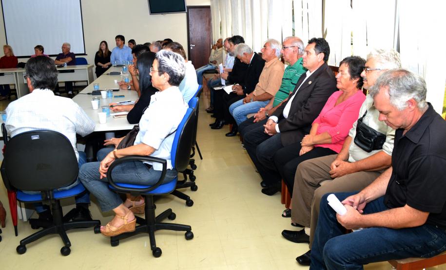 A reunião contou com representantes dos consegs da capital e região metropolitana