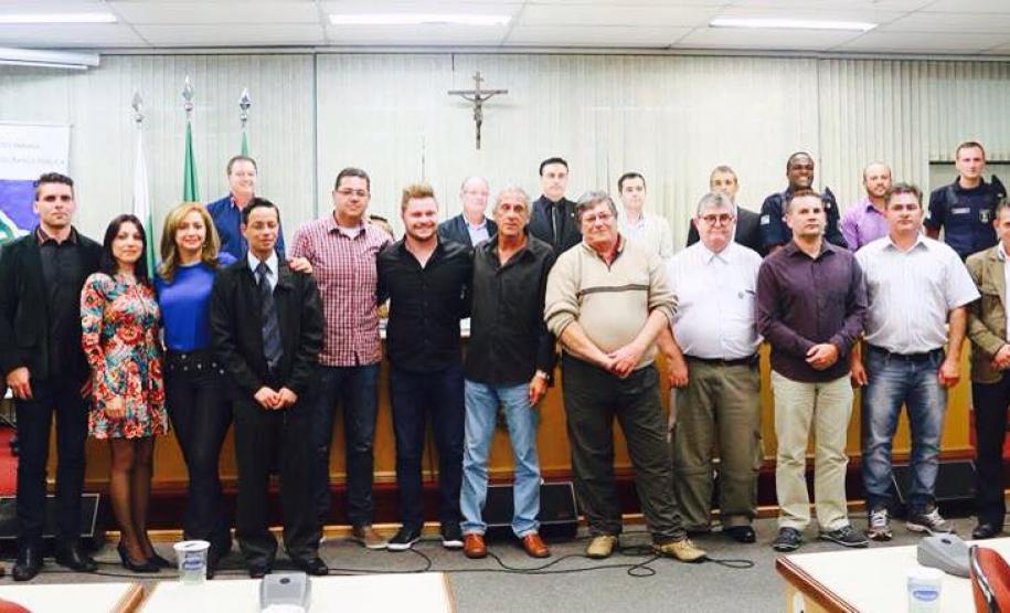 Posse da nova diretoria do Conselho de Segurança de Colombo Posse da nova diretoria do Conselho de Segurança de Colombo