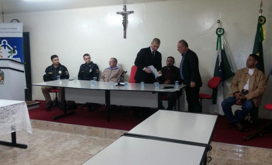 Diretoria do Conselho de Tamboara foi oficializada na sexta-feira Posse em Tamboara