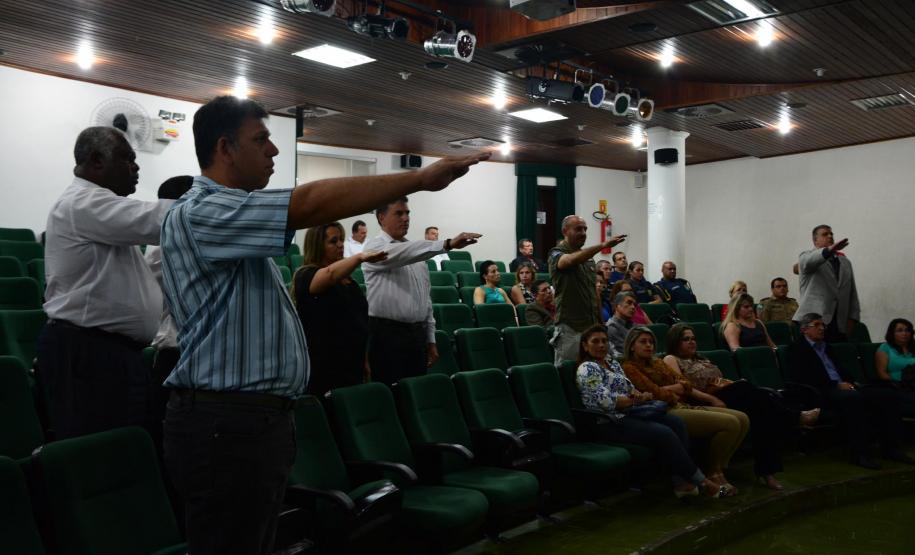 Diretoria do CONSEG toma posse em Pinhais Diretoria do CONSEG toma posse em Pinhais