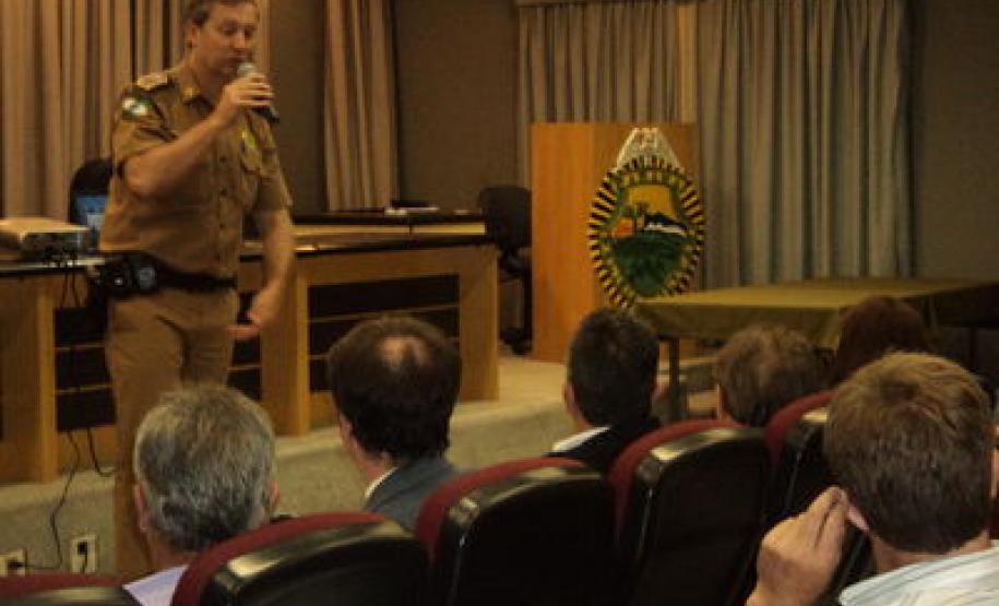 Comando da PMPR se reúne com CONSEGs‏ do Paraná