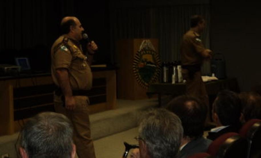 Comando da PMPR se reúne com CONSEGs‏ do Paraná