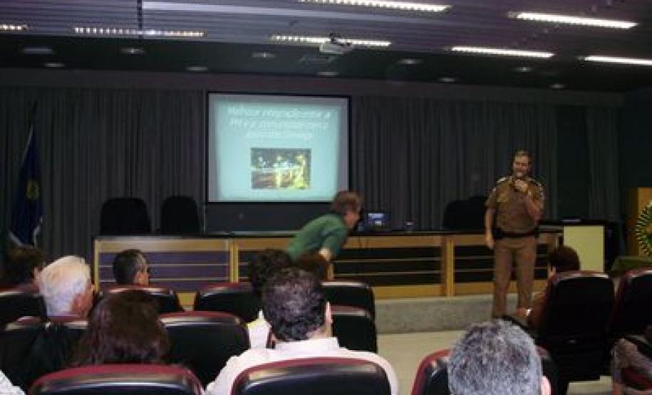 Coronel ROBERSON BONDARUKexplanou sobre a importância dos CONSEGs na parceria com a PM.