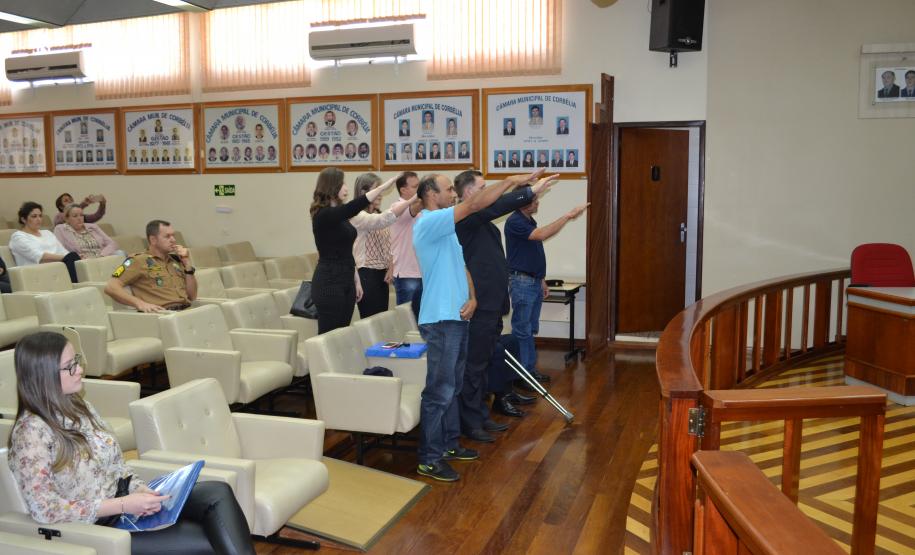 PARTICIPAÇÃO DO COORDENADOR NAS CERIMÔNIAS DE POSSE DOS CONSEGS NOVA LARANJEIRAS, CORBÉLIA E SÃO MIGUEL DO IGUAÇU.