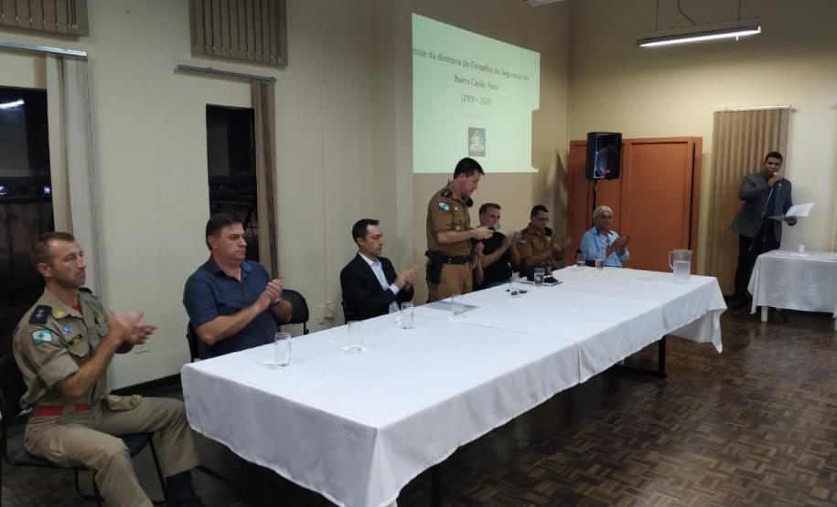 Cerimônia de posse do CONSEG Capão Raso Cerimônia de posse do CONSEG Capão Raso