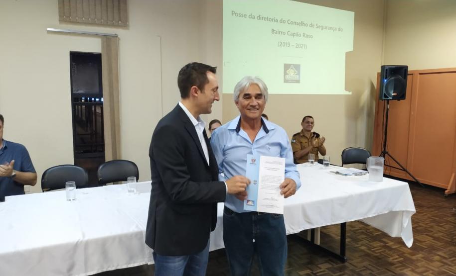 Cerimônia de posse do CONSEG Capão Raso Cerimônia de posse do CONSEG Capão Raso