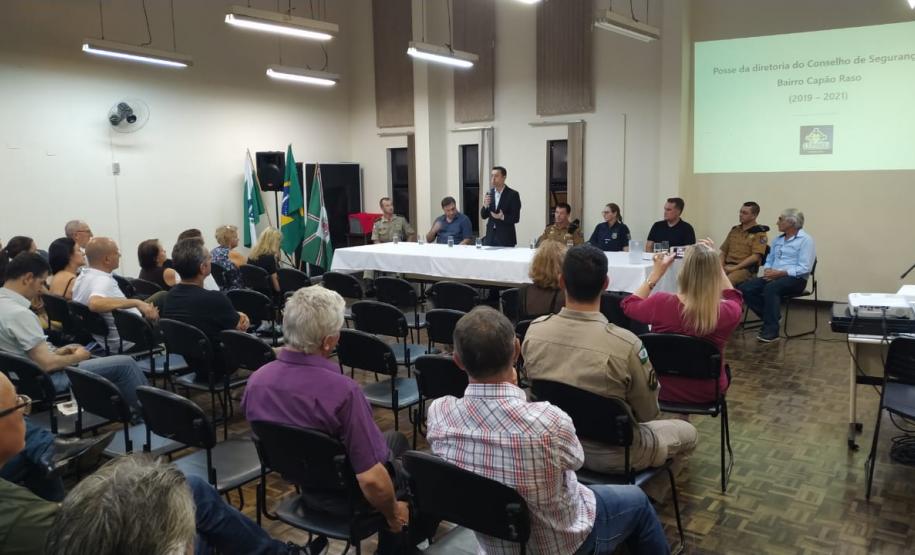 Cerimônia de posse do CONSEG Capão Raso Cerimônia de posse do CONSEG Capão Raso