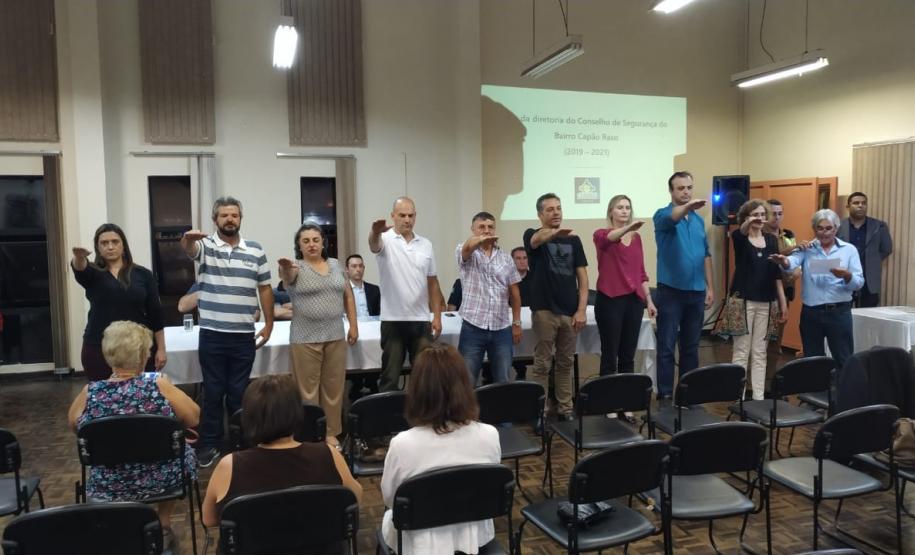 Cerimônia de posse do CONSEG Capão Raso Cerimônia de posse do CONSEG Capão Raso