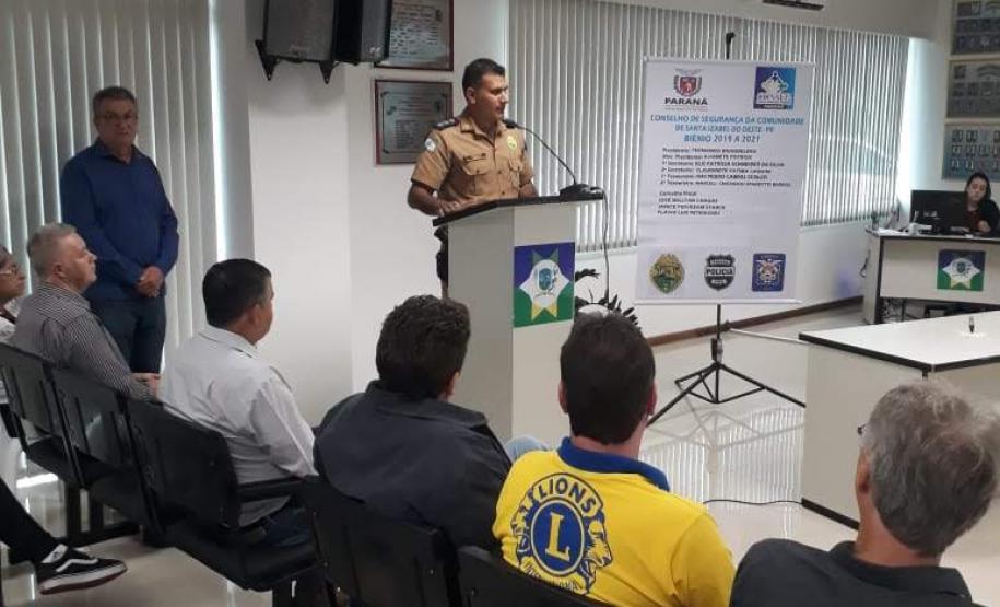 CERIMÔNIA DE POSSE DO CONSEG SANTA IZABEL DO OESTE CERIMÔNIA DE POSSE DO CONSEG SANTA IZABEL DO OESTE