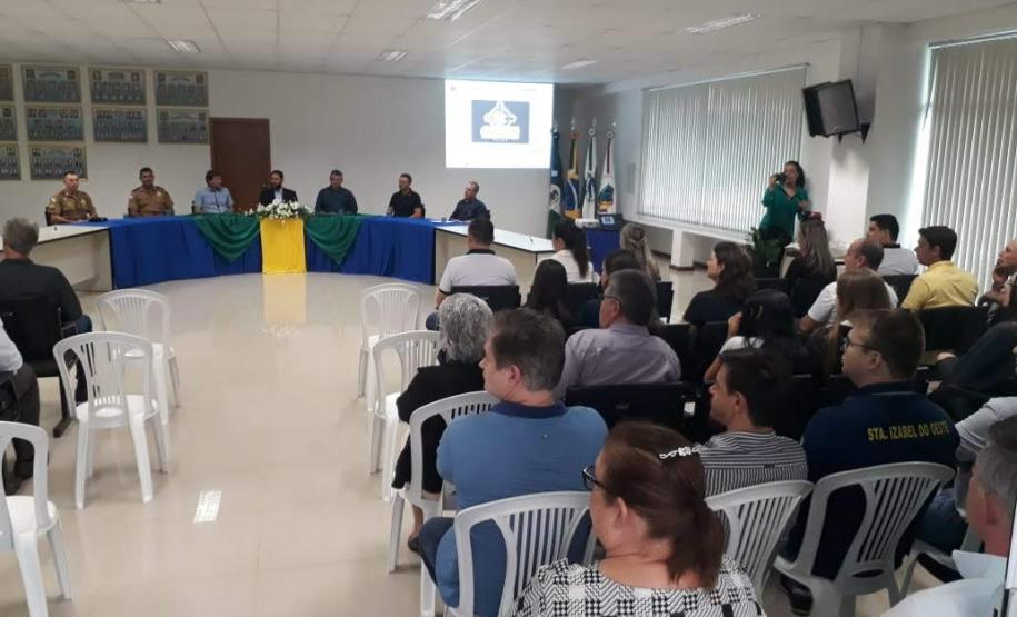 CERIMÔNIA DE POSSE DO CONSEG SANTA IZABEL DO OESTE CERIMÔNIA DE POSSE DO CONSEG SANTA IZABEL DO OESTE