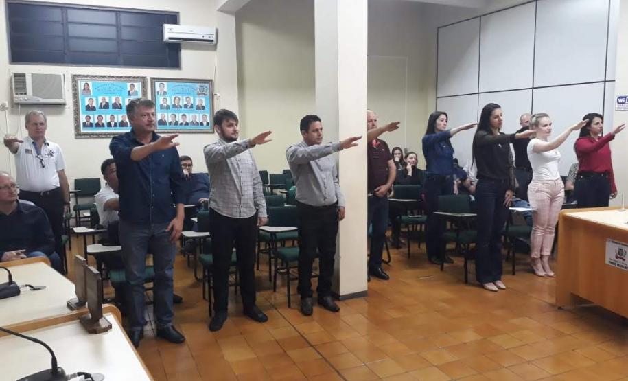 CERIMÔNIA DE POSSE DO CONSEG SÃO JORGE do OESTE CERIMÔNIA DE POSSE DO CONSEG SÃO JORGE do OESTE