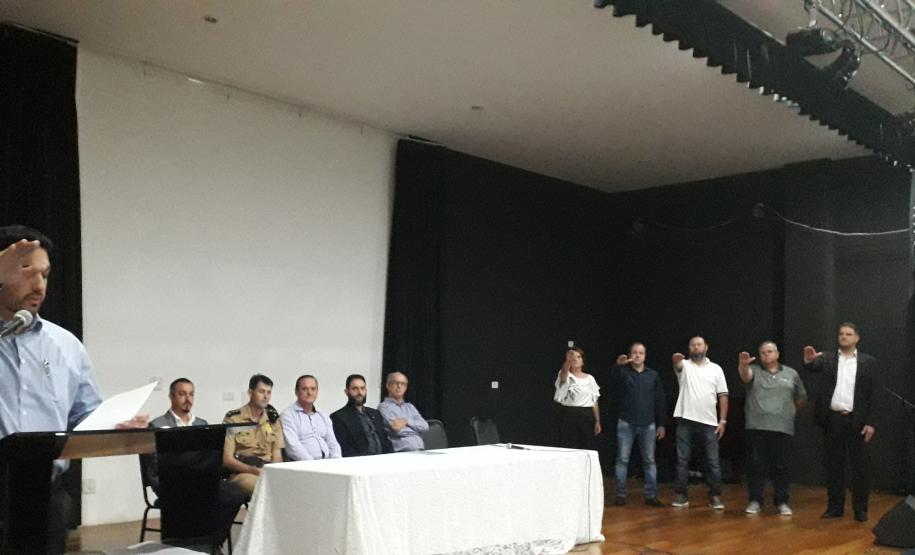 posse do CONSEG Mandaguacu