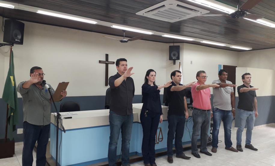 posse do CONSEG Cerro Azul