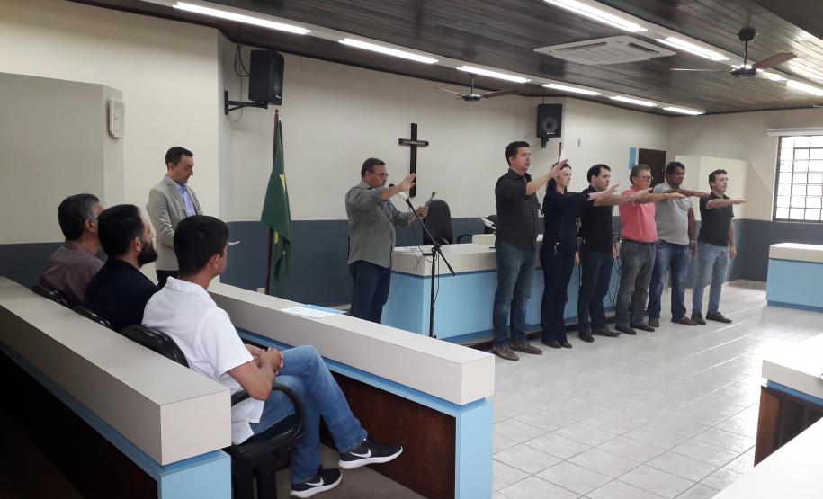 posse do CONSEG Cerro Azul