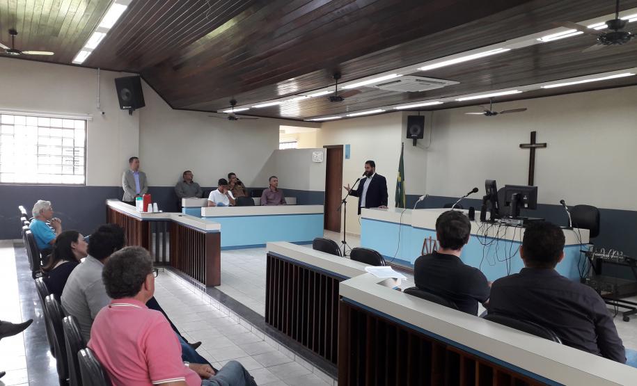 posse do CONSEG Cerro Azul