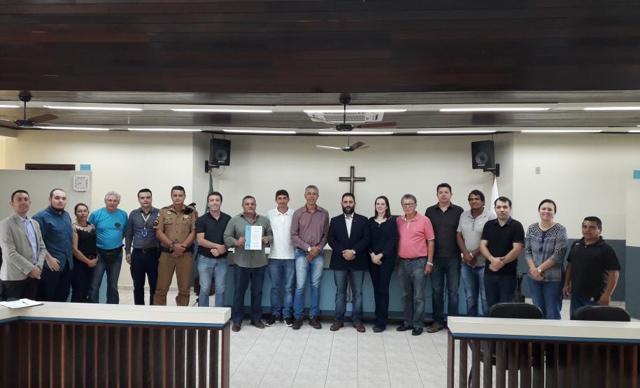 posse do CONSEG Cerro Azul