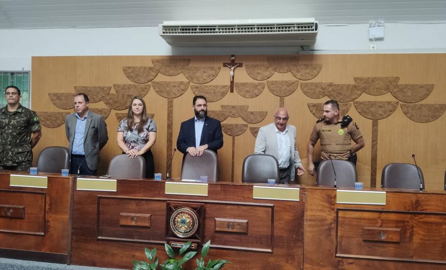 solenidade de posse conseg araucaria