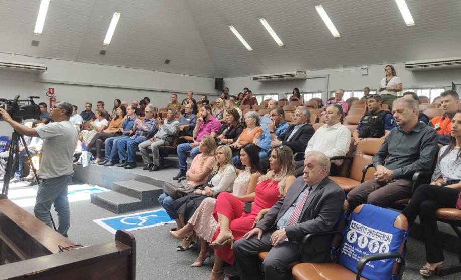 solenidade de posse conseg araucaria