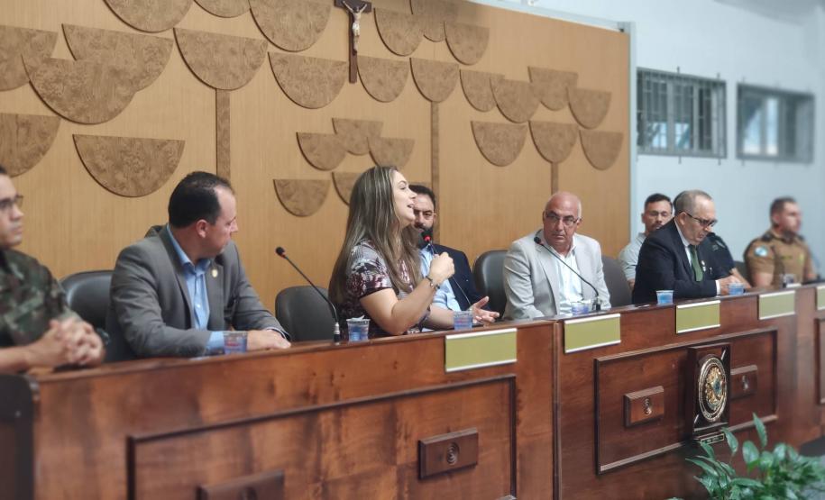 solenidade de posse conseg araucaria