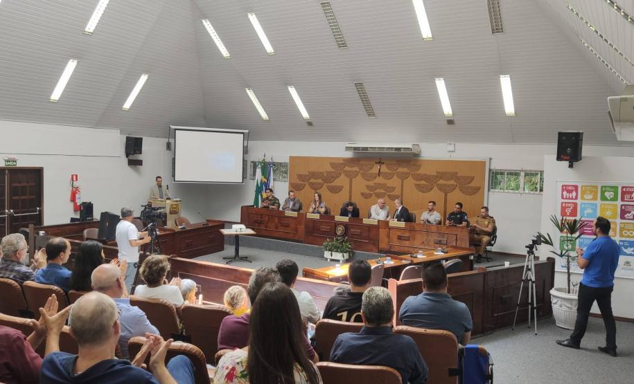 solenidade de posse conseg araucaria