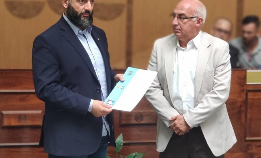 solenidade de posse conseg araucaria