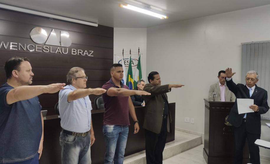solenidade de posse braz