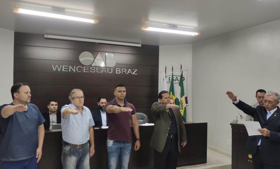 solenidade de posse braz