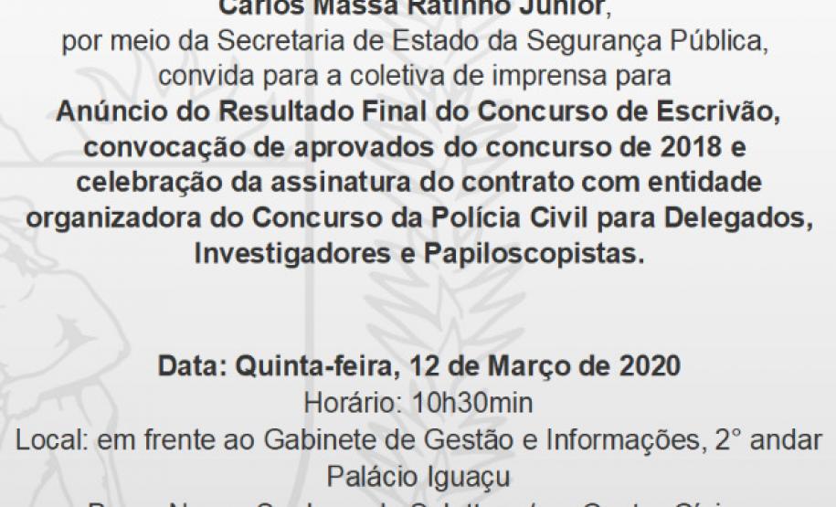 coletiva de imprensa