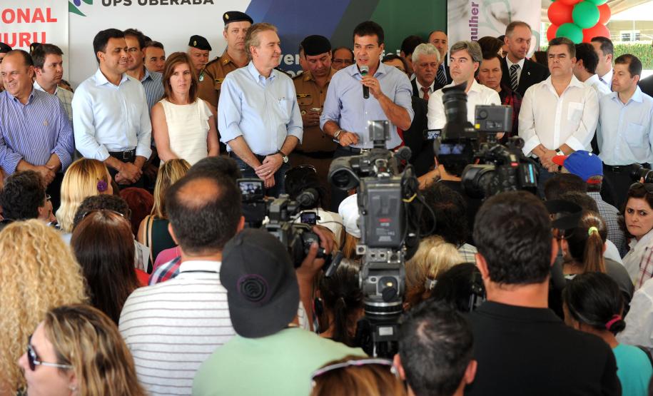 Richa oficializa instalação da primeira UPS e anuncia serviços à comunidade