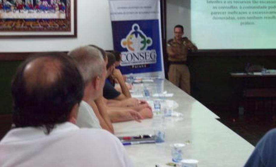 1ª Capacitação dos CONSEGs do Paraná 2012