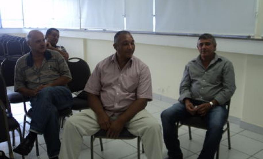 Reunião com representantes dos CONSEGs de Apucarana, Novo Itacolomi, Marilândia do Sul e Rio Bom.