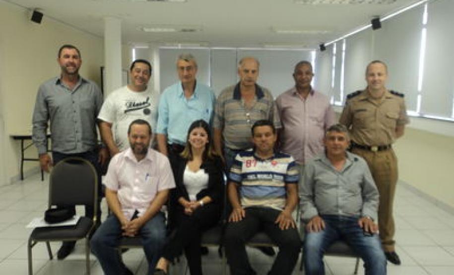 Reunião com representantes dos CONSEGs de Apucarana, Novo Itacolomi, Marilândia do Sul e Rio Bom.